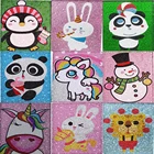 Набор для алмазной живописи, алмазная 5D картина без рамки, для начинающих, для самостоятельного творчества, полная дрель, по номерам