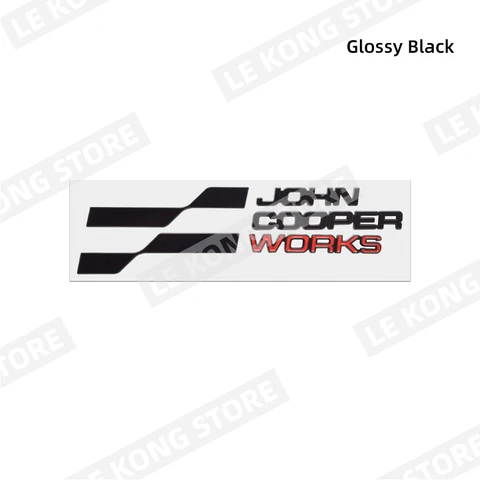Новый значок John Cooper Works, наклейка на боковой багажник кузова автомобиля, наклейка, эмблема, Аксессуары для Mini Cooper S JCW ONE, металлический Стайлинг автомобиля