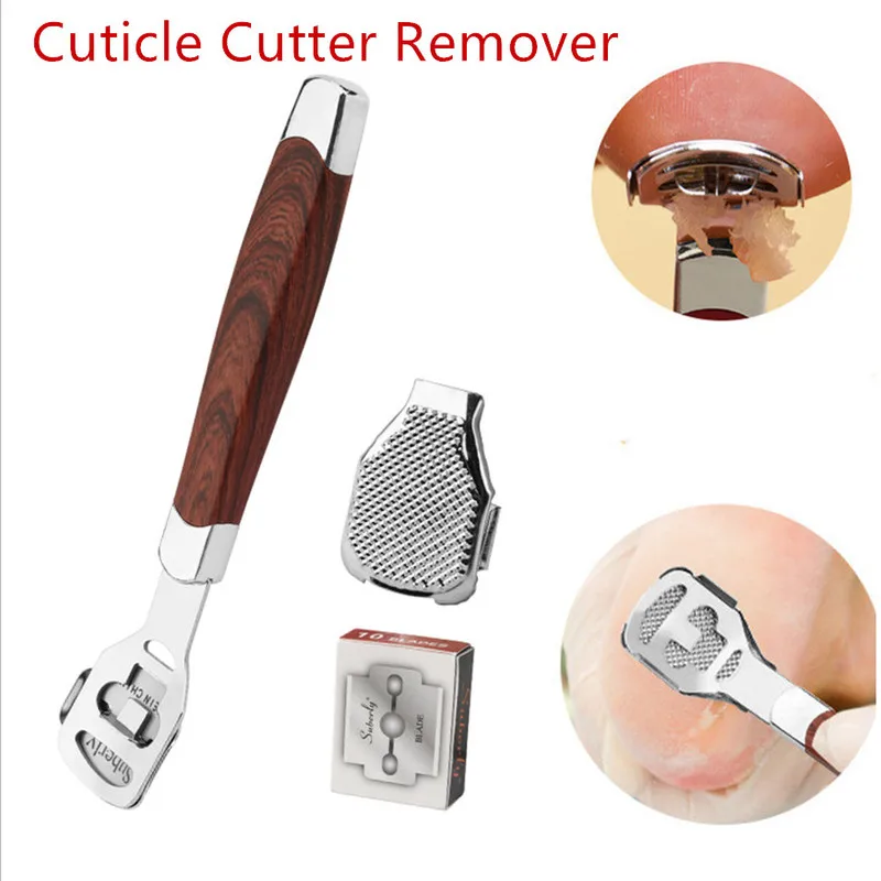 

2022 NEW Cuticle Cutter Remover Foot Skin Shaver Rasp Foot Planer Pedicure File Foot Callus Manicure Foot Care Tool