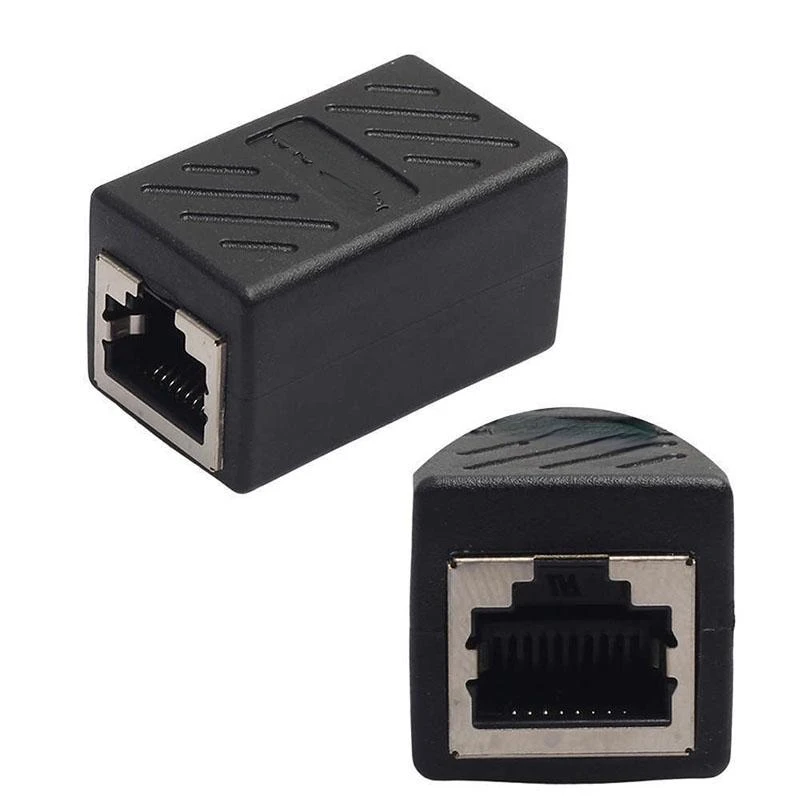 

2022New CAT6 Network Ethernet RJ45 Female – Female LAN Connector Network Adapter Coupler