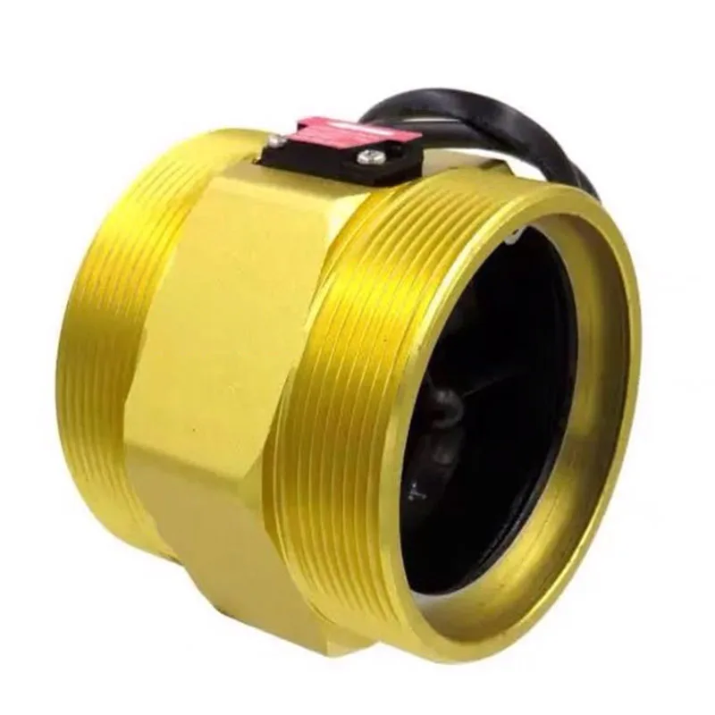 Корпус из алюминиевого сплава DN80 Расходомер Холла Датчик расхода воды 3-дюймовый