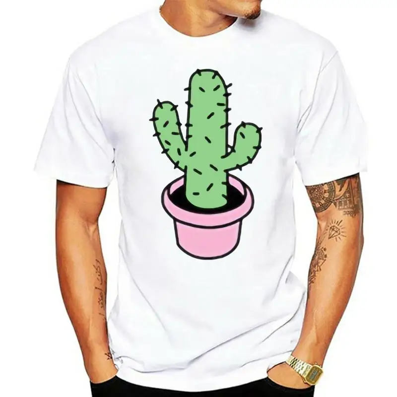 

Pocket Cactus T-shirt Tee Top Plants Are Friends Japanese Grunge Tumblr Cartoon Cool Casual pride t shirt men Unisex