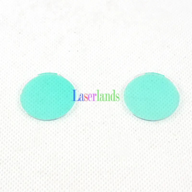 10pcs 25x25mm IR Filter Block Lens for 532nm Diode Green Laser High Transmittance