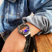 Прикольные наручные стильные часы на газоразрядных индикаторах, сделаны по мотивам игры «Метро 2033»#2