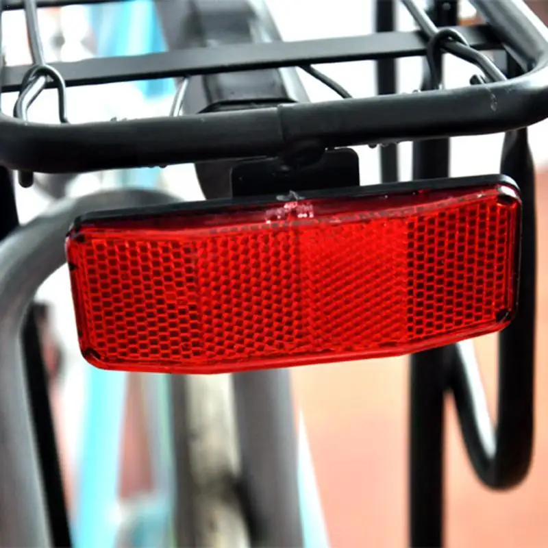 

New High Quality Bicycle Reflector Reflective Rear Lens Bicycle Handlebar Light Bike Warning Safety Road Bike Red accessori E9I8