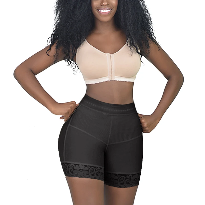 Panties Natural Enhancement - Invisible Effect Postpartum Shapewear Lace Lace Belly Control Butt Lift Shorts