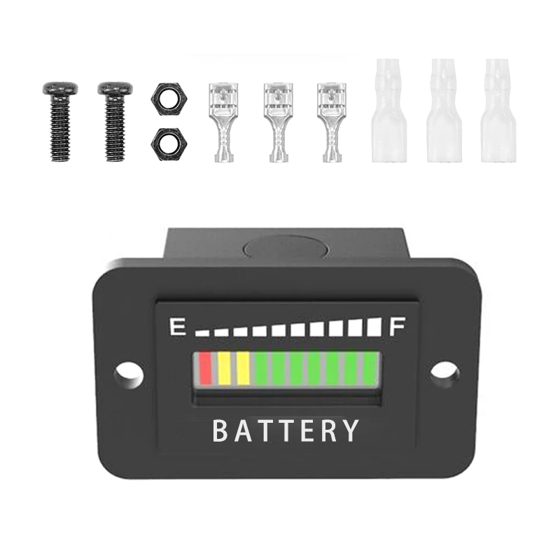 

LED Battery Indicator Meter Gauge Fit for Ezgo Club Car Yamaha Golf Cart 12-24V