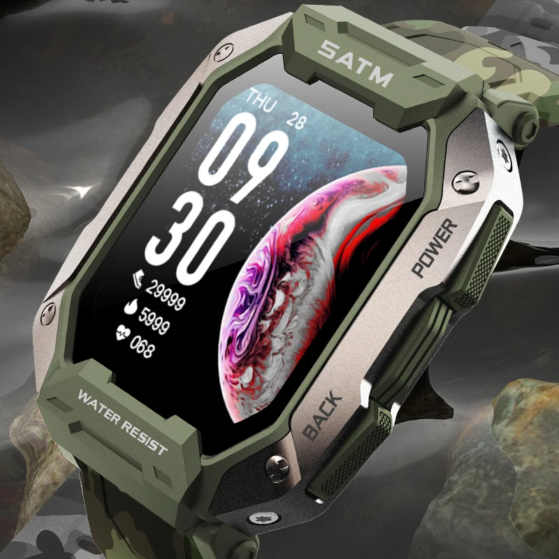

2022 New Swim Sport Smart Watch Men smartwatch 50m depth IP68 waterproof fitness Watch Bluetooth For Android ios smartwatch Men
