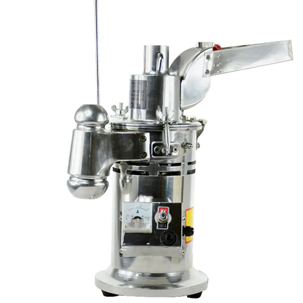 110/220V  DF-15 Automatic Hammer Herb Grinder Electric Grinding Machine Mini Milling Pulverizer For Coffee Tobacoo Soybean Corn