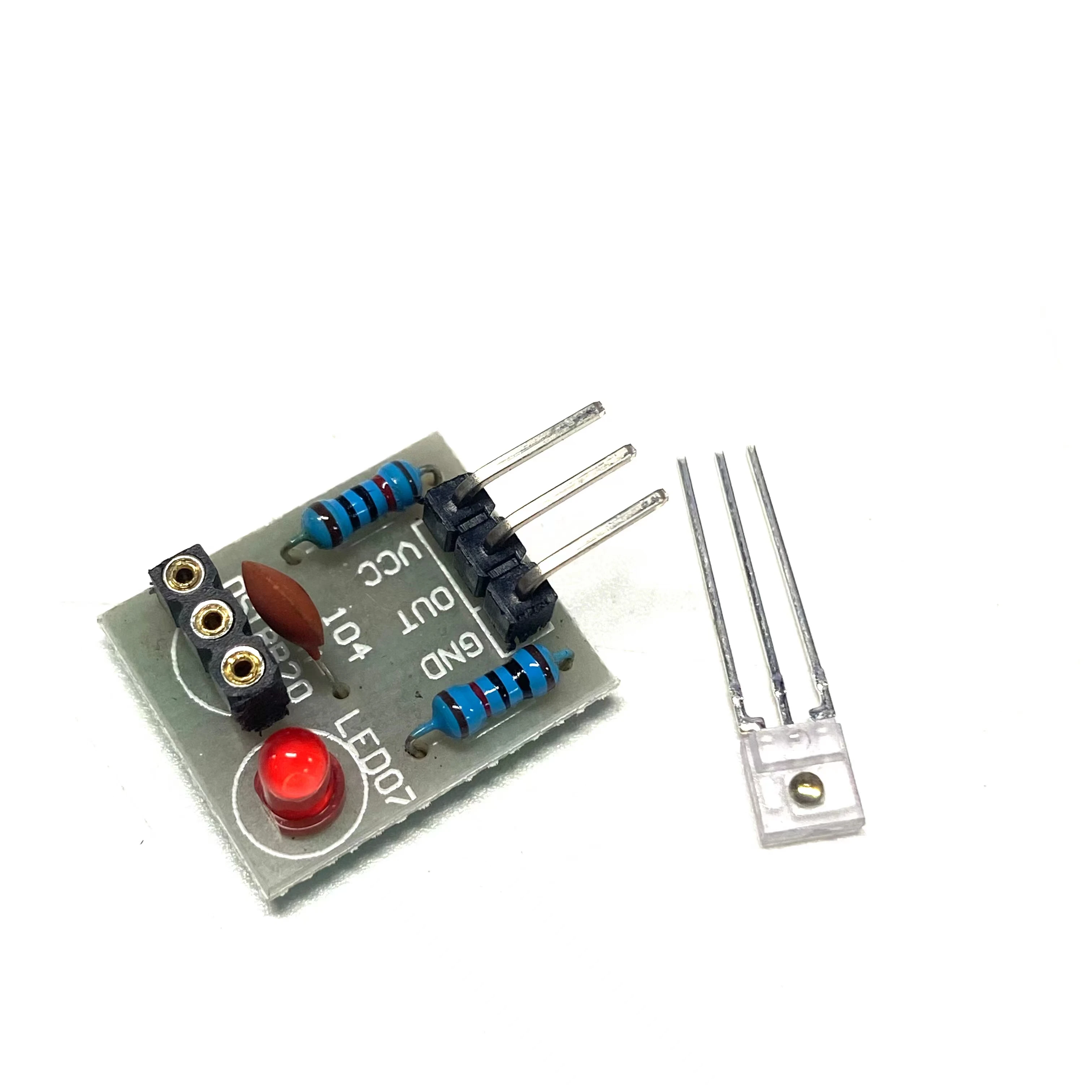 

Laser Sensor Receiver Module (non-modulated tube) with laser output high