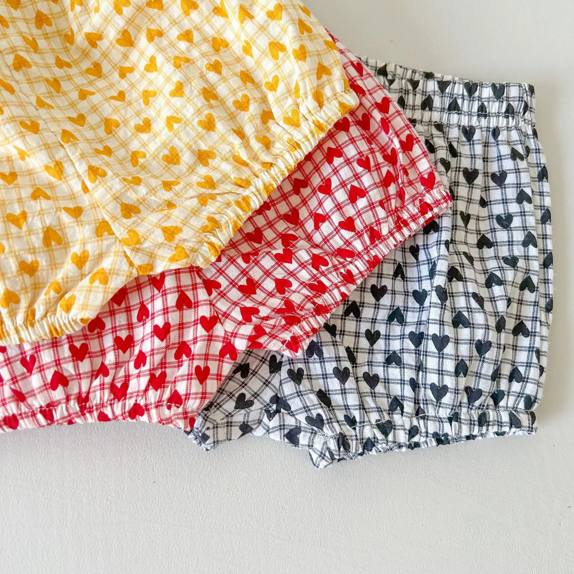 Летний детский хлопковый костюм новый для мальчиков и девочек футболка с