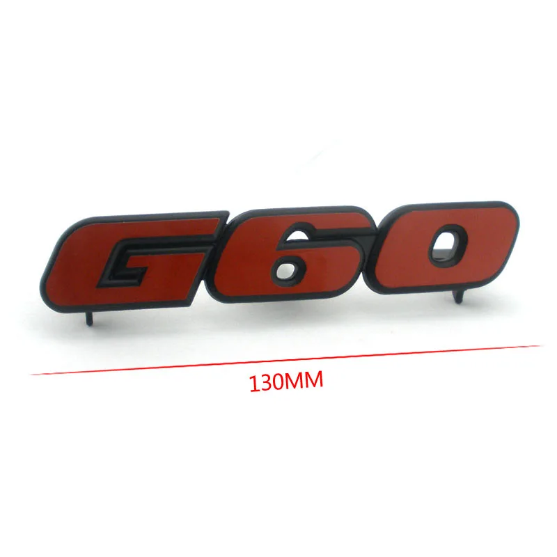 Red Passat Corrado sticker Golf 2 Golf 3 35i logo badge G60 lettering motor logo emblem G60 grill grille car emblem