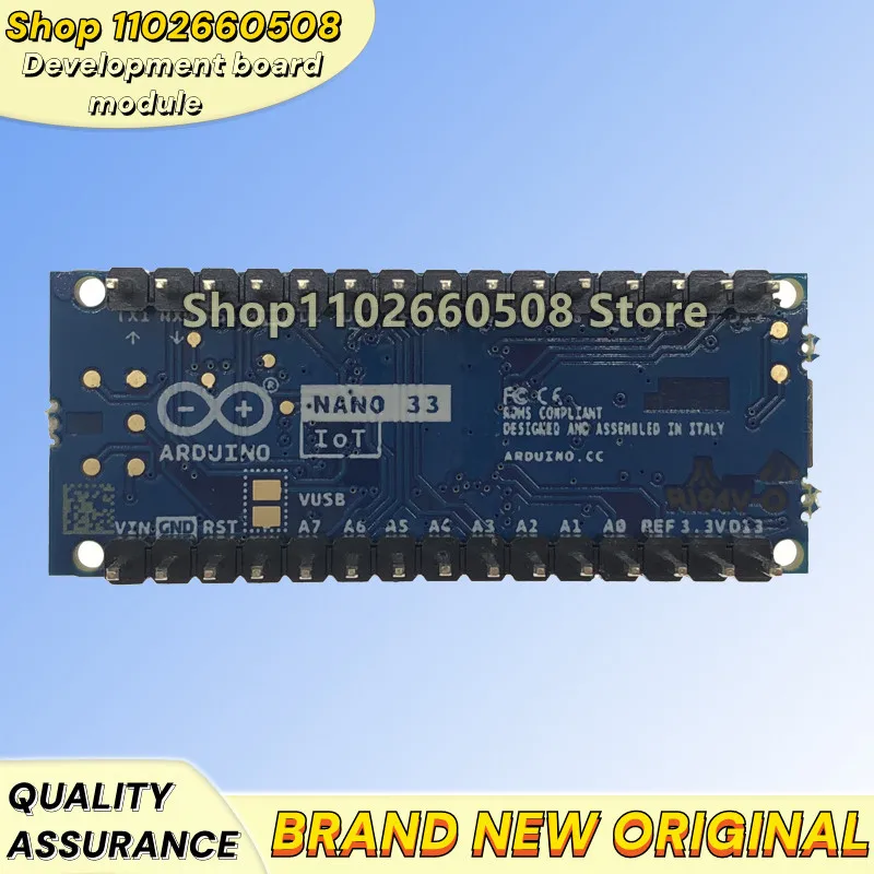 Модуль макетной платы Arduino Nano 33 IoT с разъемами ABX00032