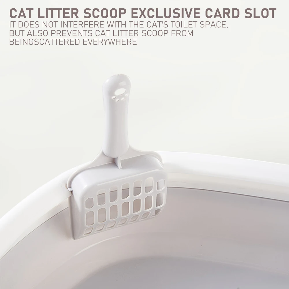 1 шт. полу-закрытый туалет для кошек |