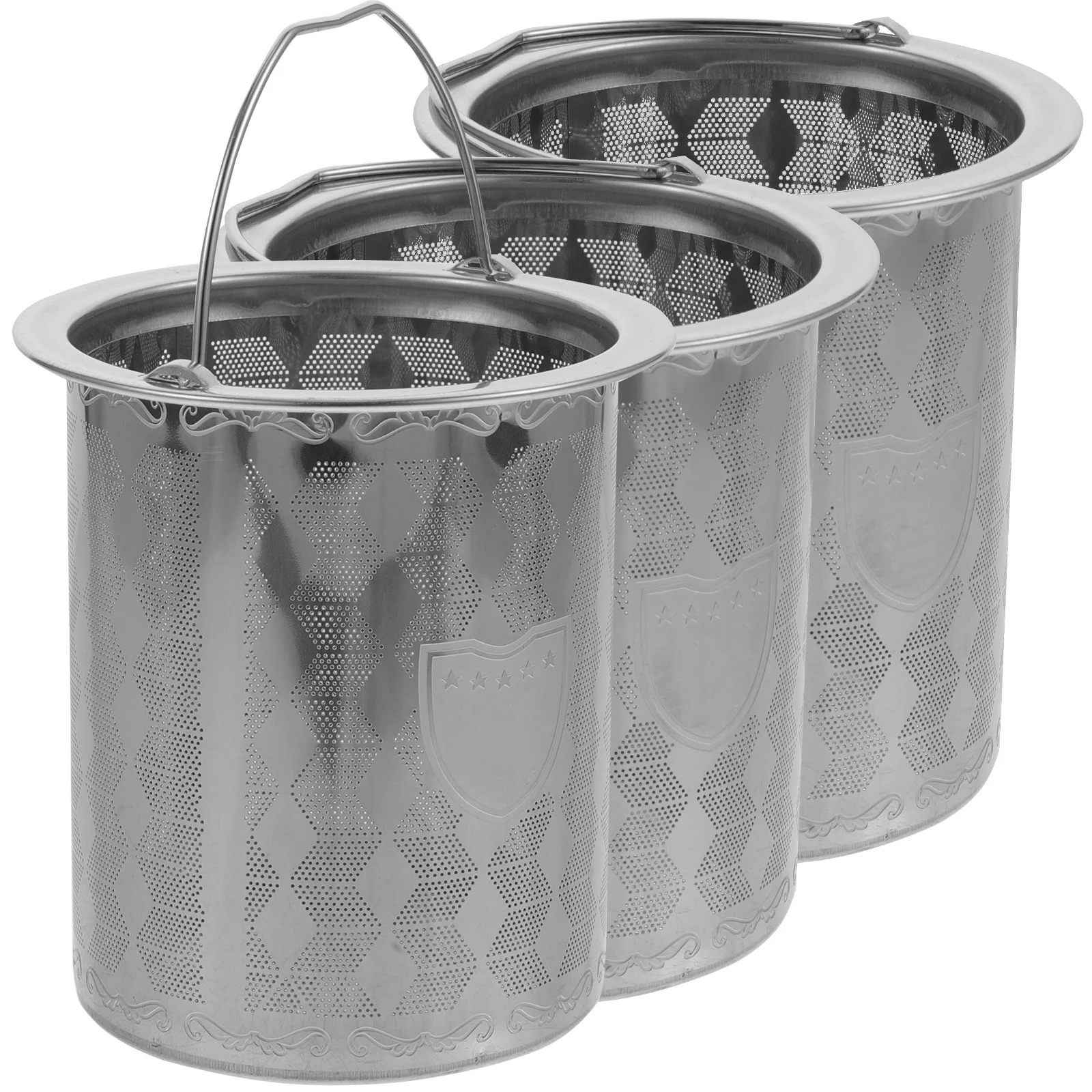 

3 шт. Ситечки для чая ROSENICE из нержавеющей стали