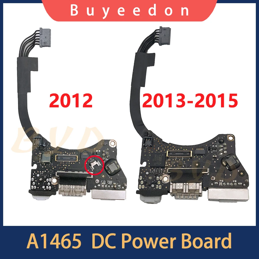 Оригинальный разъем постоянного тока USB-плата ввода/вывода для MacBook Air 11 &quotA1465 2012