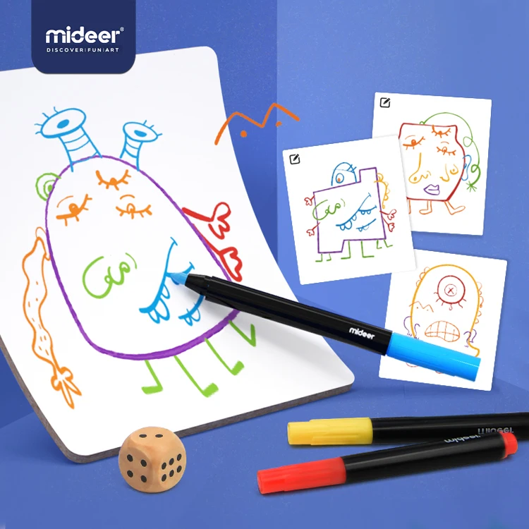 

Детская Доска Mideer для рисования граффити, перезаписываемый рисунок, акварельная доска для раскрашивания, игрушки
