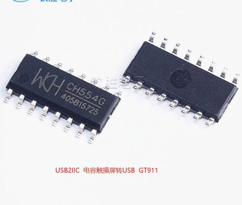 

Capacitive touch screen chip to USB iic2usb usb2iic gt911 multi touch