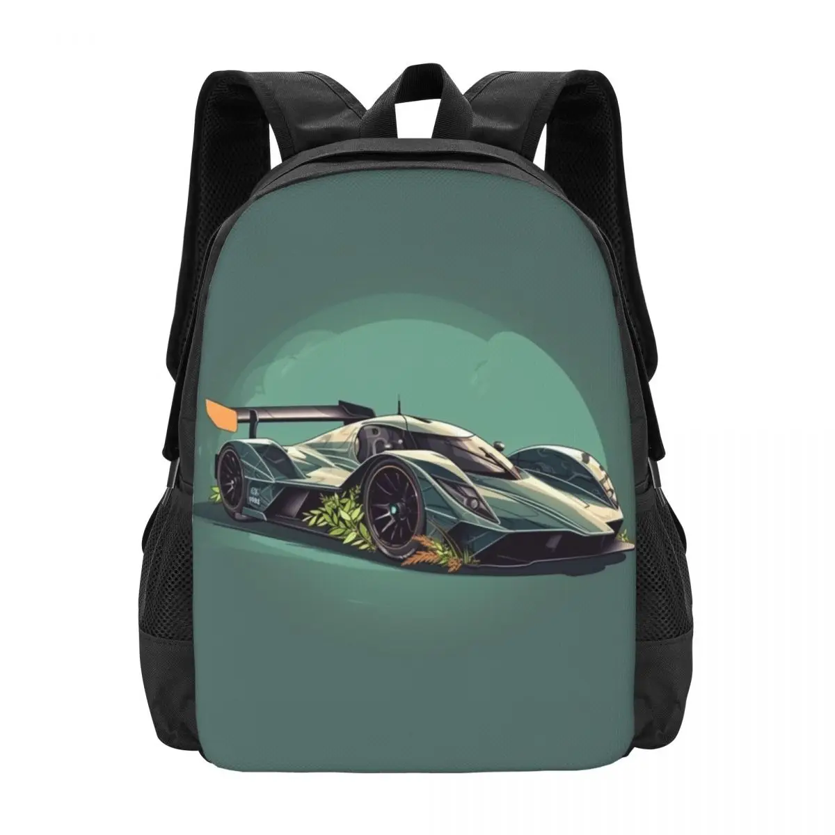 

Dazzling Sports Car Backpack Nature Style Cartoon Travel Backpacks Boy Leisure School Bags Design Lightweight Rucksack