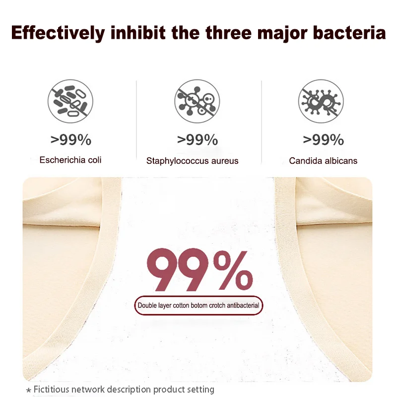 Женские Бесшовные трусы из вискозы мягкое нижнее белье со средней посадкой