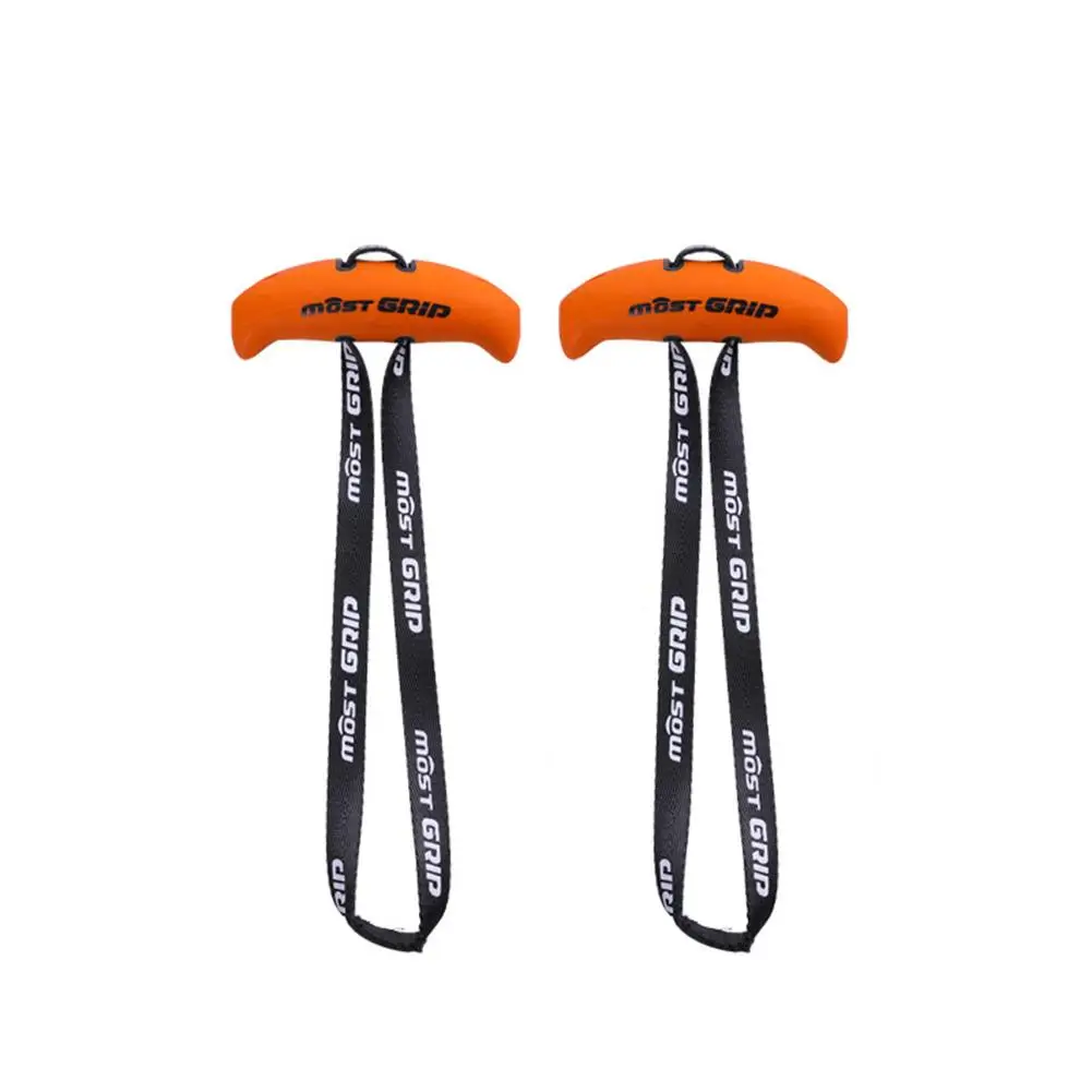 

1pc Pull Up Handles Ergonomic Exercise Resistance Band Tranining Grip Handles For Home Gym Pull-up Bars Barbells