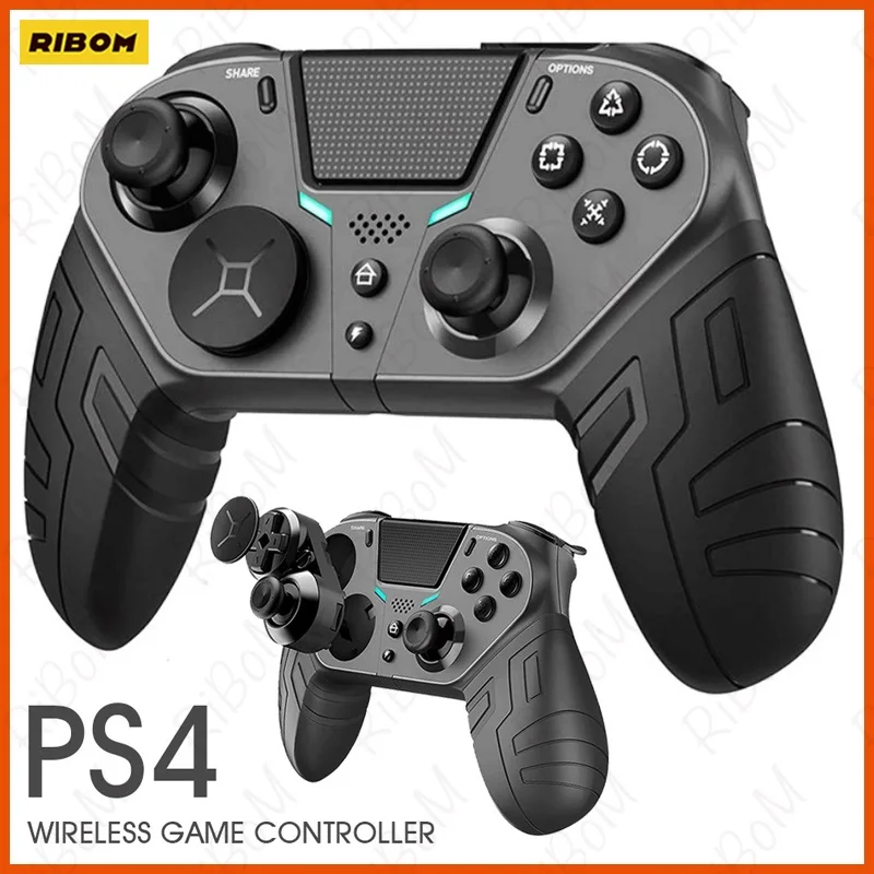 

NEW New Wireless Game Gamepad For PS4 Elite/Slim/Pro Dualshock 4 Controller With Programmable Back Button Support Turbo