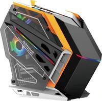 2022 latest release high quality micro atx gaming casing argb led pc cabinet computer chassis cases for gamer