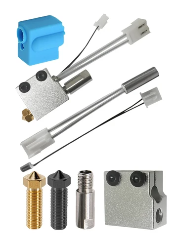 Hotend для артиллерии Sidewinder X2 X1 Genius Kit NTC100K, термистор, тепловая трубка, тепловой блок, горло, насадка для вулкана, детали 3D-принтера