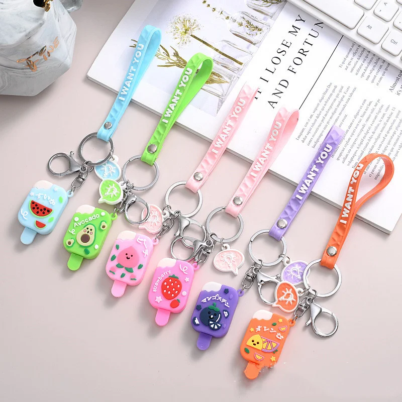 

Брелки для ключей с имитацией фруктов, 12 шт./лот