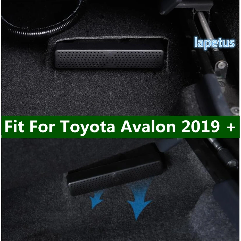 

Seat Under Dust Plug Air Condition AC Outlet Vent Grille Cover Trim 2PCS Fit For Toyota Avalon 2019 - 2023 Interior Accessories