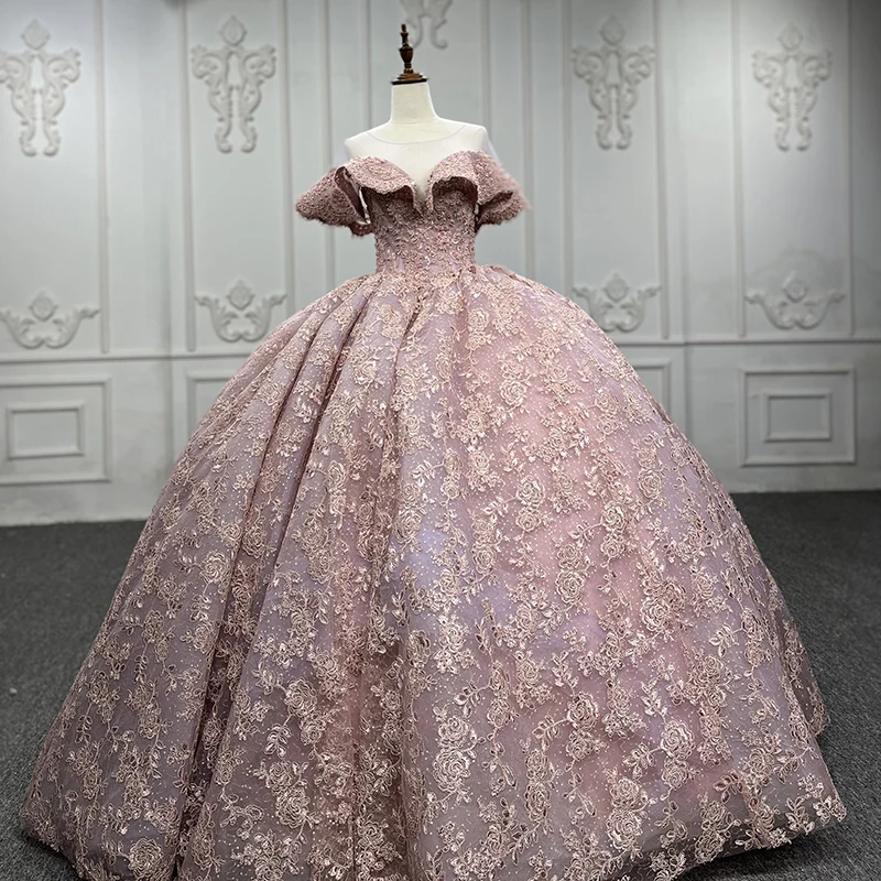 Рисунок 3 - Романтичное розовое платье Quinceanera
