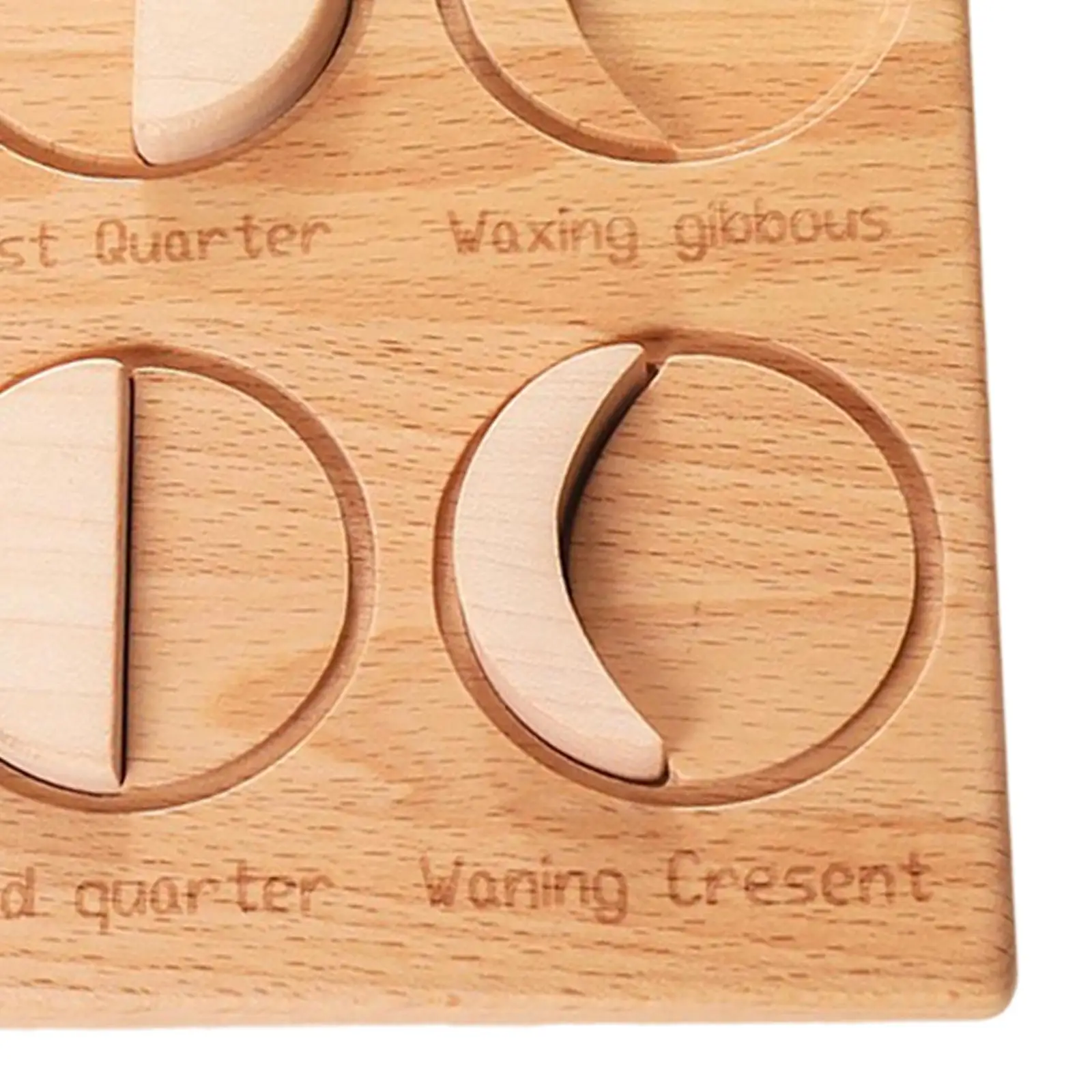 

Early Education Puzzle Board Educational Toys Moon Phases for Boy Girl Gift