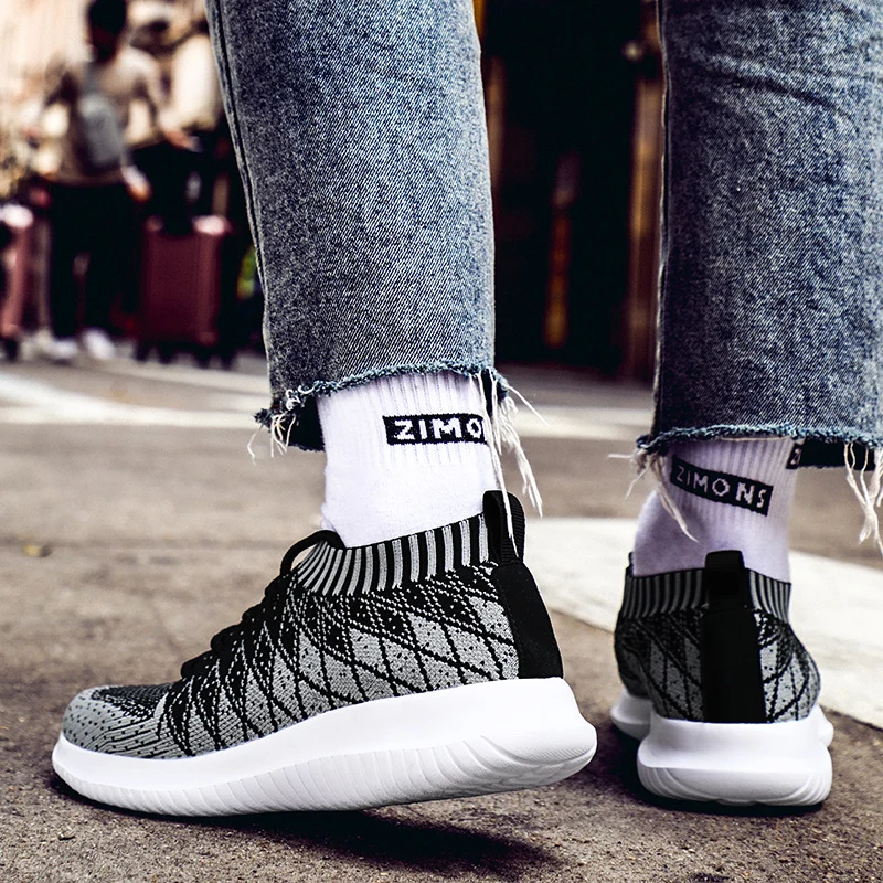 2022 Men Running Shoes Big Size Men's Trainers Sport Shoes Outdoor Walkng Jogging Shoes Trainer Athletic Shoes Male Men Sneakers