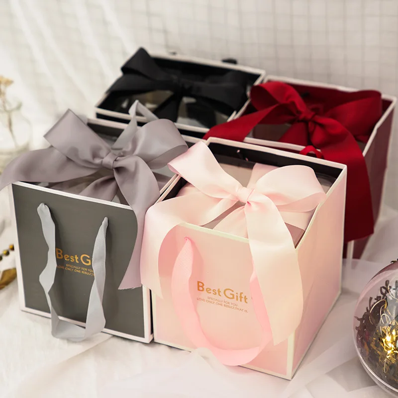 Подарочная коробка для подруги креативная упаковочная губной помады подарок на