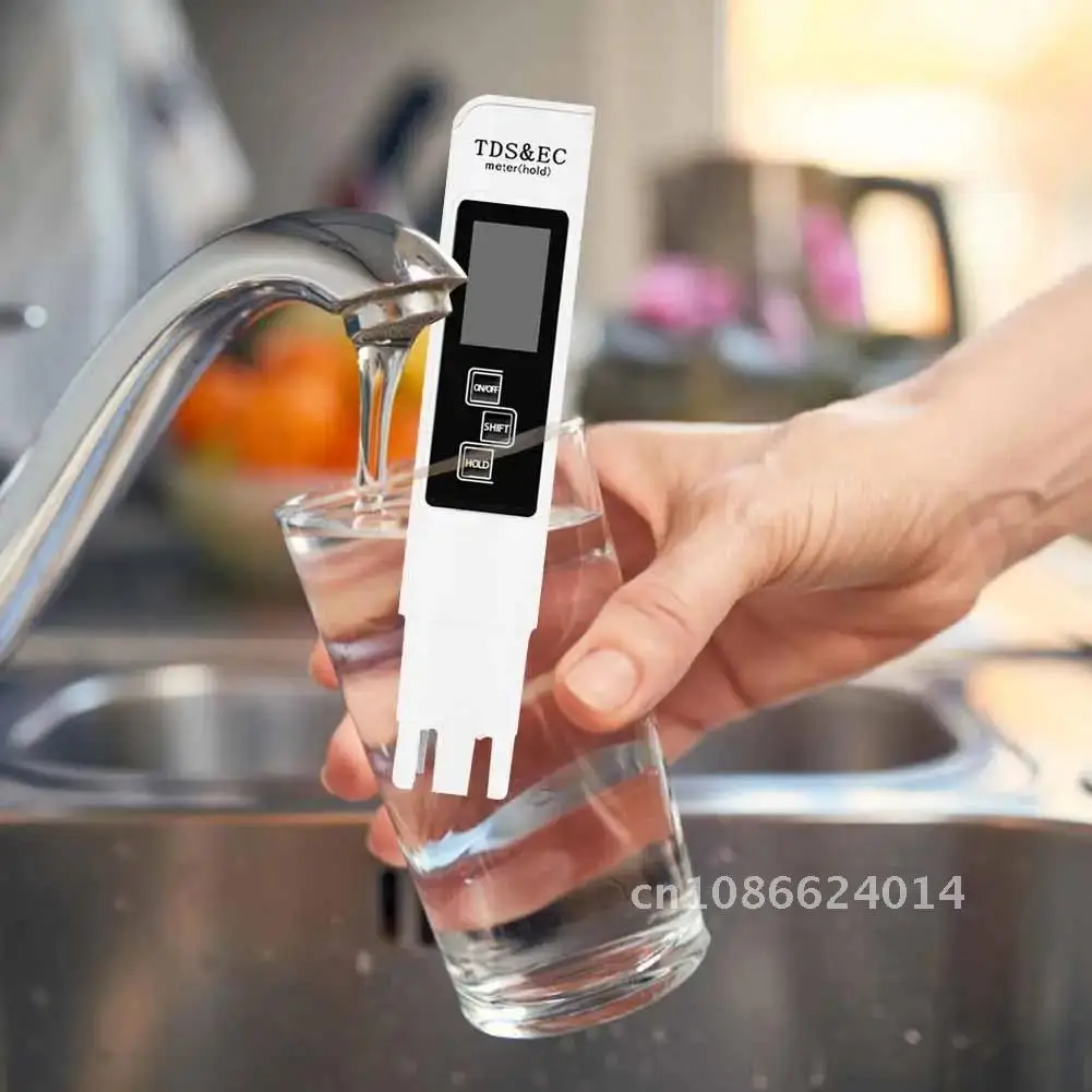 PH-метр TDS EC-метр PH-тестер 3 в 1 цифровой ЖК-дисплей ручка для тестирования воды