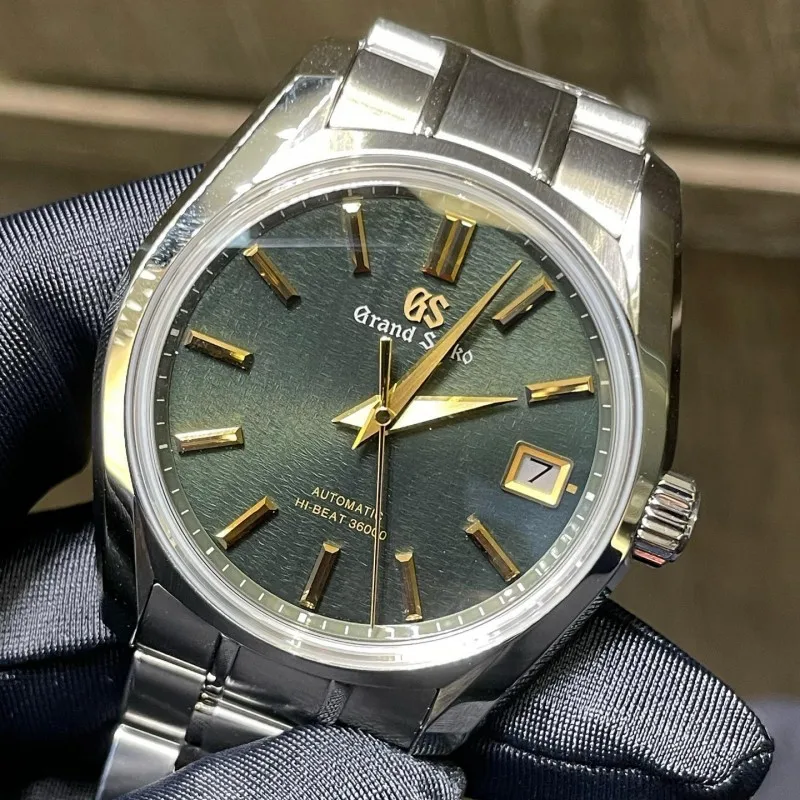 Luxury Brand Strap Men's Smart Quartz Watch Relogio Masculino Grand Seiko Hi-Beat 36000 Limited Edition 20th-Anniversary Watches