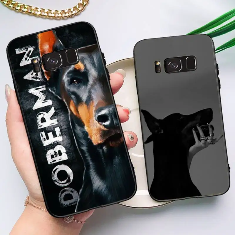 

Animal Dachshund Doberman dog Phone Case For Samsung Galaxy Note 10Pro Note20ultra note20 note10lite M30S Coque