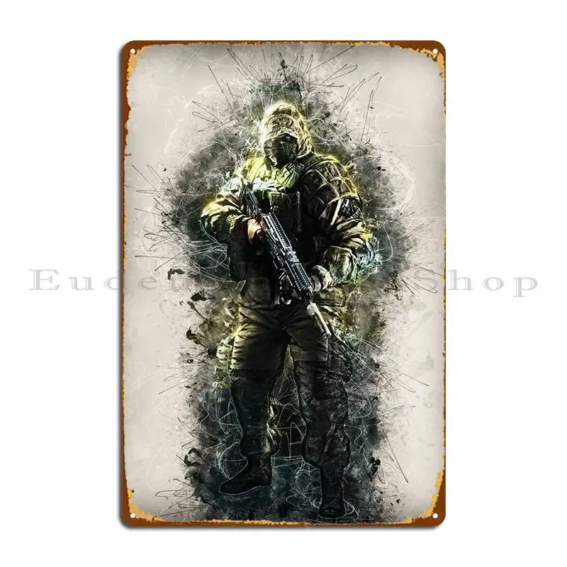 Металлический знак Kapkan, Клубная стена, пещера, персонализированный клубный жестяной плакат