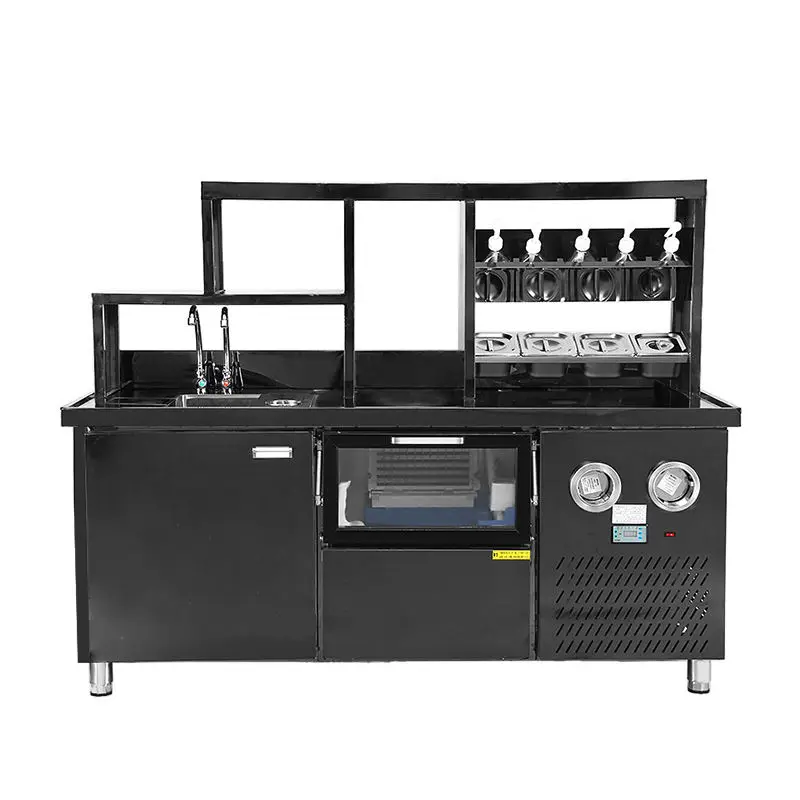 Лидер продаж новый стеклянный шкаф для пива холодильника бара кофейни счетчик