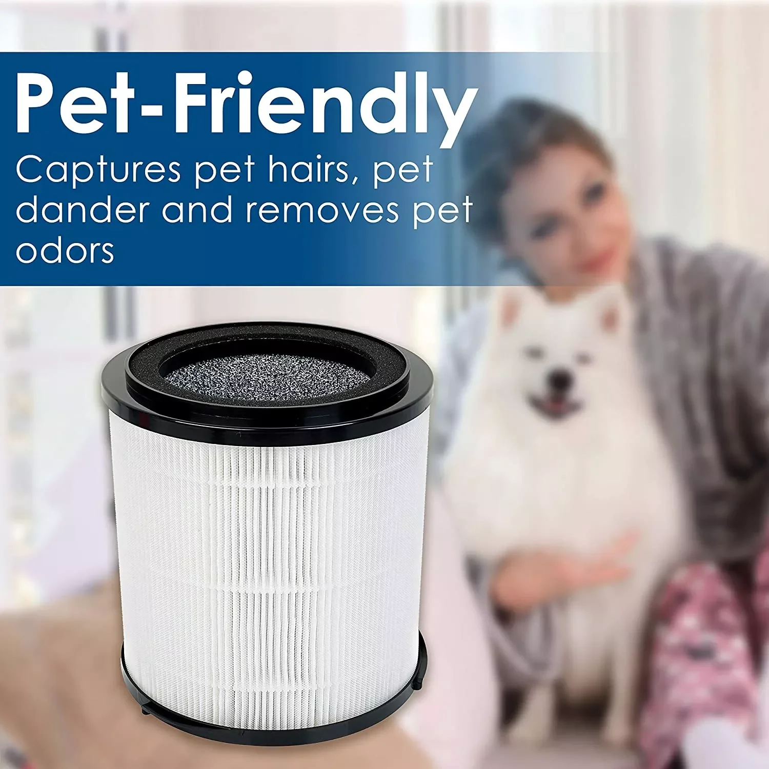 

Purifier Replacement Filter 3-in-1 Pre-Filter HEPA Filter High-Efficiency Activated Carbon Filter For Acare 29901 Model