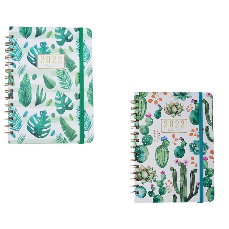 

Блокнот-планировщик А5 на английском языке, планировщик цели, планировщик, канцелярские принадлежности, календарь, блокнот, ежегодный блокн...