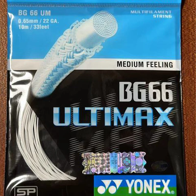 

YONEX Badminton String BG66 Ultimax (0.65mm) Endurance Training Badminton String