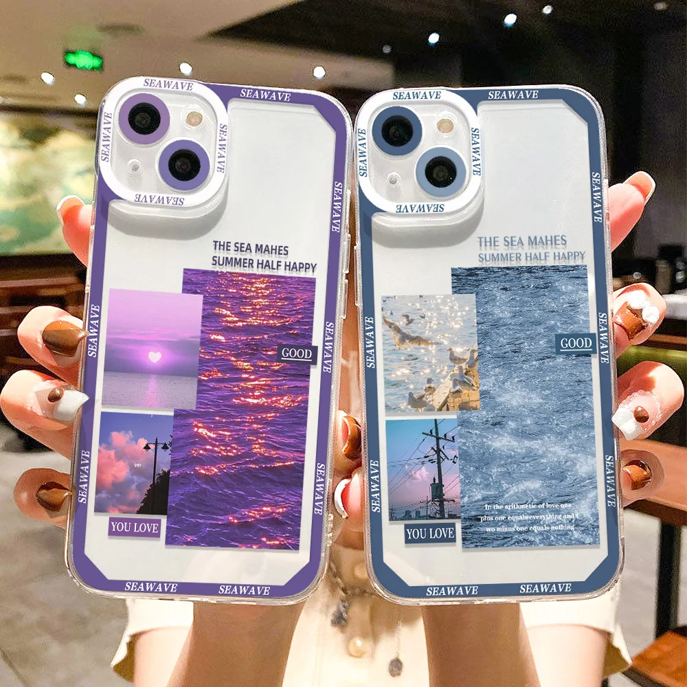 

Scenery Aesthetic Phone Case For OPPO F11 F9 Pro Reno 5 6 Realme 8i 9i C25 C21 C20 C11 C31 C15 C35 Narzo 50A 50i C21Y Soft Cover