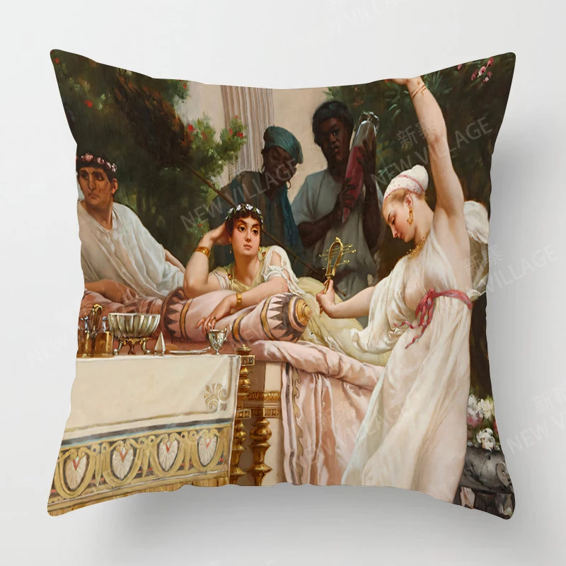 Декоративные наволочки из плюша с принтом животных