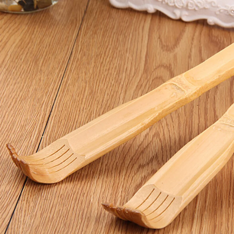 

1PCS Durable Bamboo Massager Back Scratcher Wooden Body Roller Stick Backscratcher