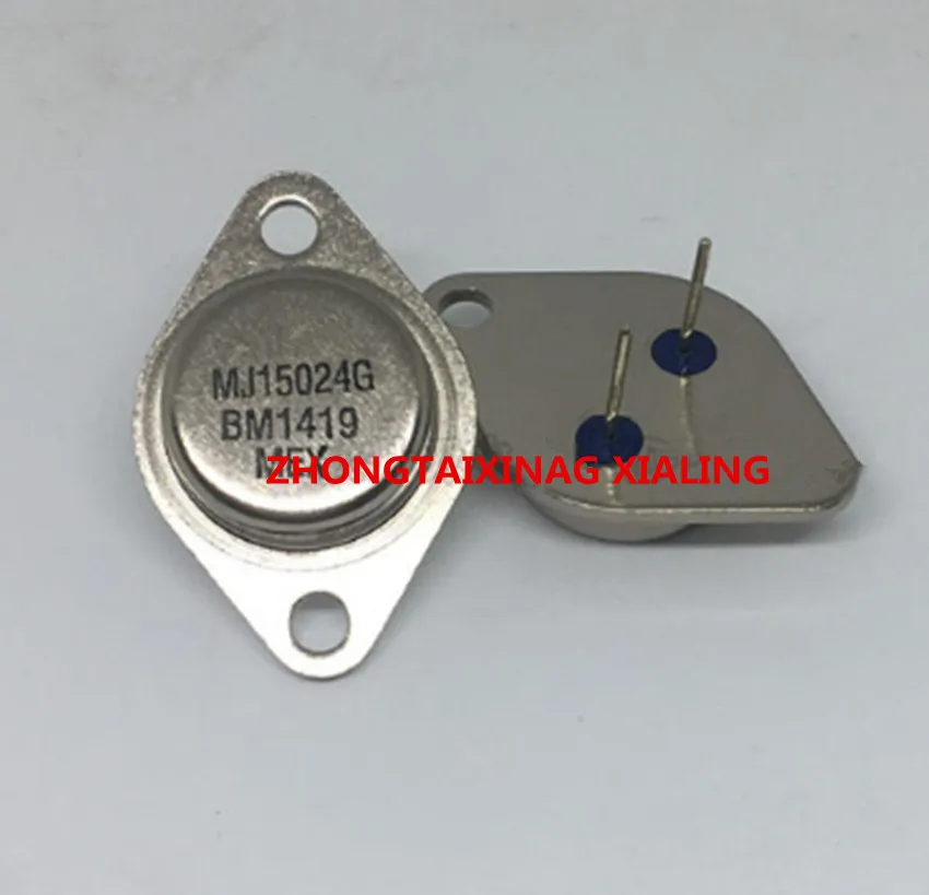 

100% New Original MJ15024G/MJ15025G TO-3P Gold Seal Audio Pair