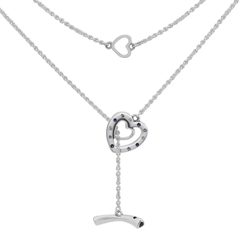 

Женская цепочка из серебра 2020 пробы с бусинами и Шармами