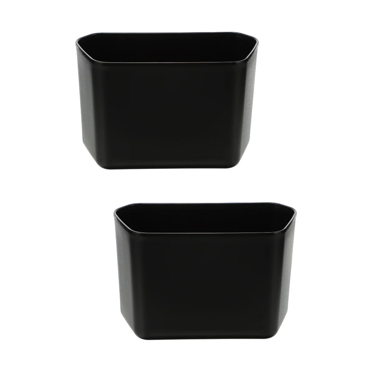 

2 pcs Car Organizer Car- Styling Portable Bin Car Trash Case Practical Car Trash Bin Garbage Can for Car