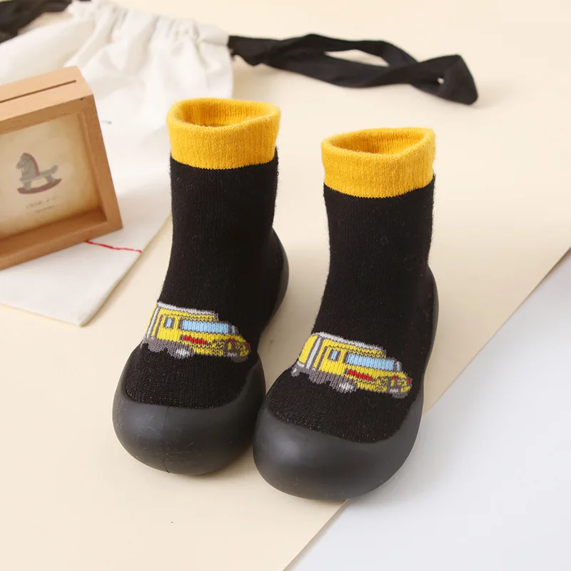 

Spring Baby Toddler Shoes Baby Shoes Non-slipex cavating machinery Thickening Shoes Sock Floor Shoes Foot Socks Animal Style