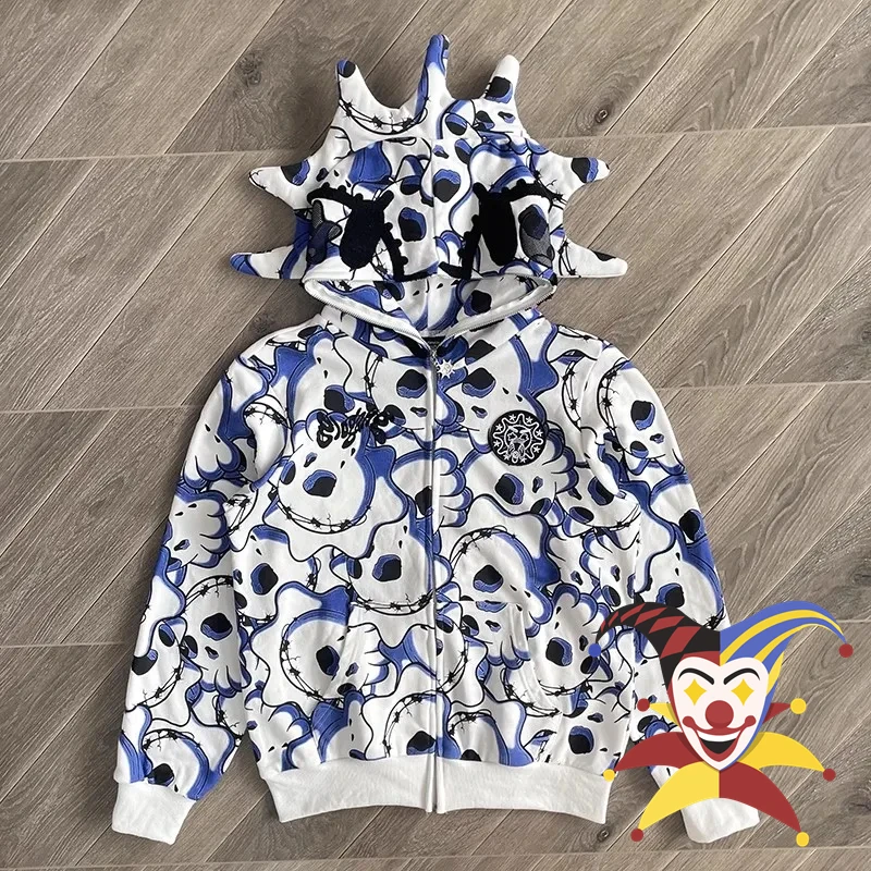 Худи камуфляжное на молнии для мужчин и женщин 1:1